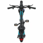 Zilva Urban Electric Bike Charcoal Cyan Compliance Design - Image 4